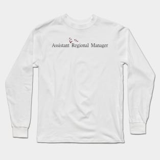 Assistant Regional Manager Long Sleeve T-Shirt